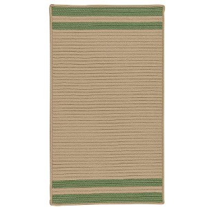 Colonial Mills Denali End Stripe Area Rug, 3x5, Moss Green - 1 of 3