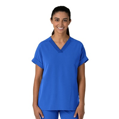Wink Nova Women's Drop Shoulder Boxy Scrub Top
