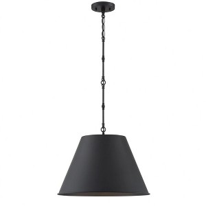 Savoy House Alden 1 - Light Pendant in  Matte Black - 1 of 4