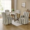 Arnold dining chair Set of 4 roll arms|ARTFUL LIVING DESIGN - 2 of 4