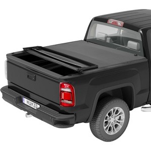 Soft Quad Fold Truck Bed Tonneau Cover Compatible with 2009-2023 Dodge Ram 1500/2003-2023 Dodge Ram 2500 3500, 5.7 ft Bed - 1 of 4