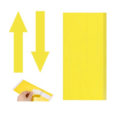 Unique Bargains PVC Self Adhesive Arrow Sticker 20 Pcs