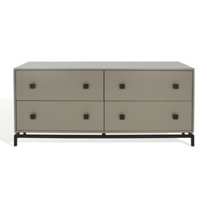 Claudette 4 Drawer Modern Dresser - SFV2123 - Safavieh Couture - 1 of 4