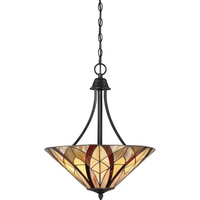 Quoizel Lighting Victory 3 - Light Pendant in  Valiant Bronze