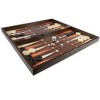 WorldWise Imports Backgammon- 15" Simple Wood Grain Backgammon Set - 3 of 3