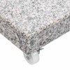 VidaXL Parasol Base Granite 66.1 lb Square Gray - 4 of 4
