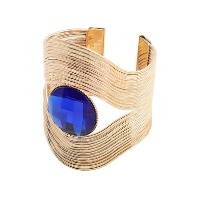SOHI Women's Blue Eye Cuff Bracelet