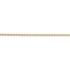 Black Bow Jewelry 1.5mm, 14k Yellow Gold Handmade Rope Chain Bracelet - 2 of 4