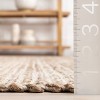 Home Conservatory Gravel Handwoven Jute Indoor Area Rug - 3 of 4
