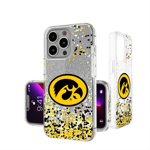 Keyscaper Iowa Hawkeyes Confetti Glitter Phone Case For Iphone 14