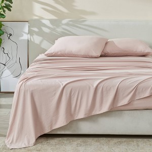 Patina Vie Easy Care Solid Sheet Set - 1 of 4