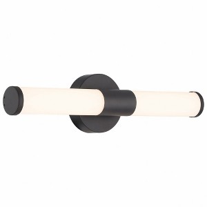 Access Lighting Retreat 1 - Light Vanity in  Matte Black - 1 of 1