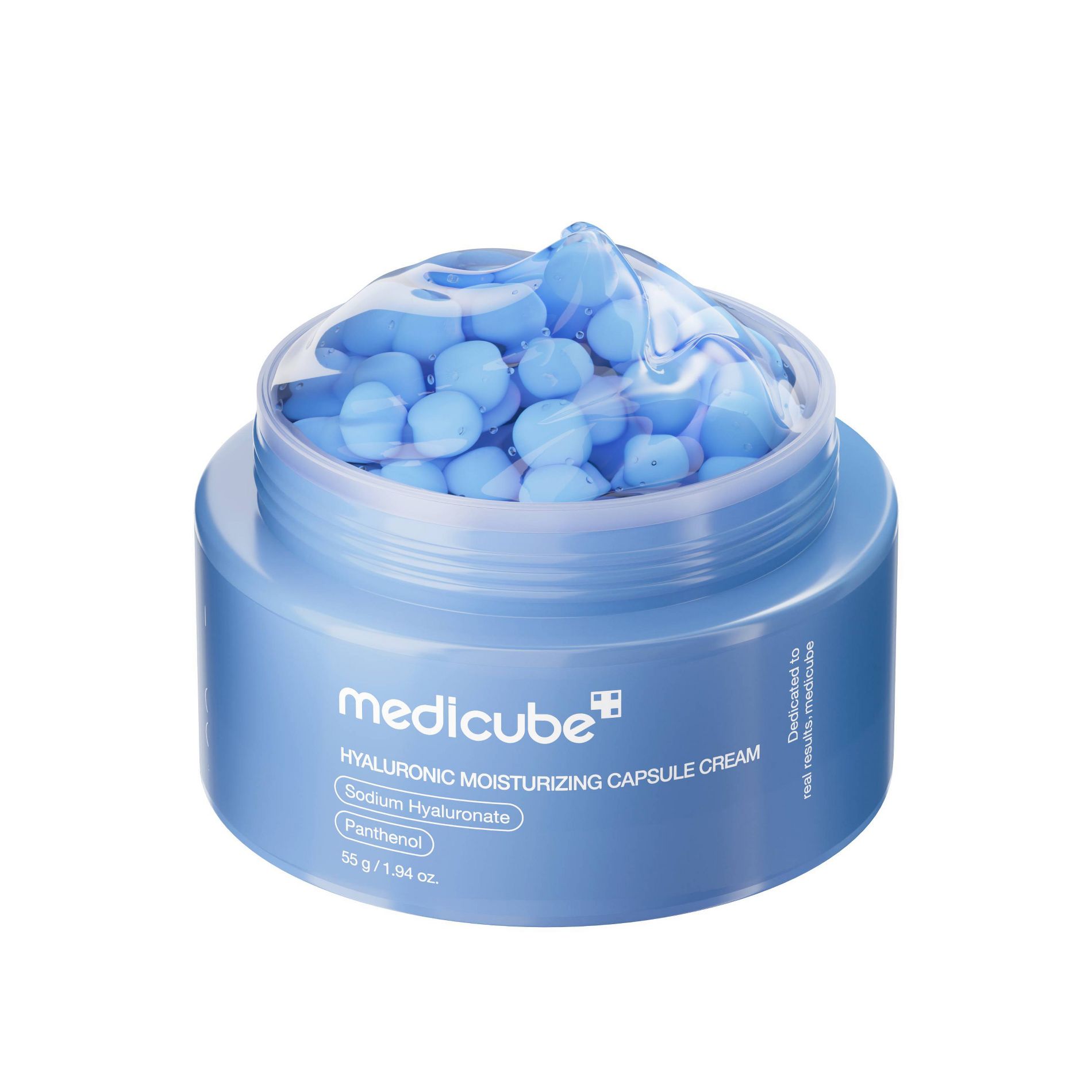 medicube Hyaluronic Moisturizing Capsule Face Cream - Travel Size - 1.94oz