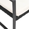 vidaXL Garden Dining Set Black and anthracite - 4 of 4