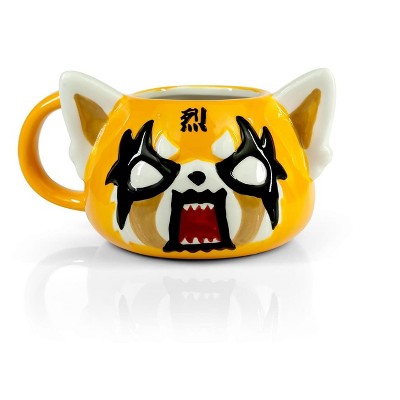 Se7en20 Aggretsuko Angry Face Ceramic Figural Mug