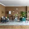 Wooakway Gold 3-Piece Iron Accent Wall Mirrors Novelty Decor Mirrors for Living Room Entryway Bedroom - 3 of 4