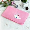 Slickblue Embroidered Coral Fleece Throw Blanket for Kids - Soft & Cozy, 29.5" x 39.4", Multiple Design & Color Options - 2 of 2