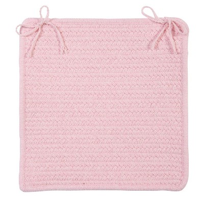 Colonial Mills Westminster - Blush Pink Chair Pad, Set of 4