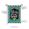 Evergreen Floral Blessings Garden Applique Flag 12.5 x 18 Inches Indoor Outdoor Decor - 3 of 4