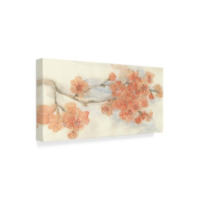 Trademark Fine Art -Chris Paschke 'Peach Blossom I' Canvas Art