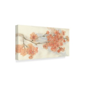 Trademark Fine Art -Chris Paschke 'Peach Blossom I' Canvas Art - 1 of 3