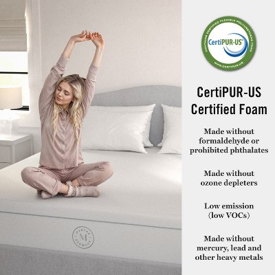 Full Size White Innerspring Adjustable Bed Mattress with Cooling Gel