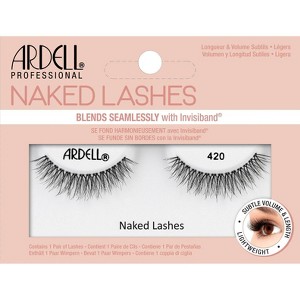 Ardell False Eyeslashes Naked 420 Lash - 1pr - 1 of 4