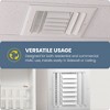 Hart & Cooley 10"x6" Aluminum Curved Blade Register, Multi-Shutter Damper, 3-Way - 4 of 4
