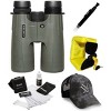 Vortex 10x50 Viper HD Roof Prism Binoculars with Float Strap & Accessory Bundle - image 2 of 3