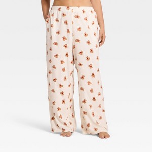 Women's Microfleece Pajama Pant - Wild Fable™ - 1 of 3