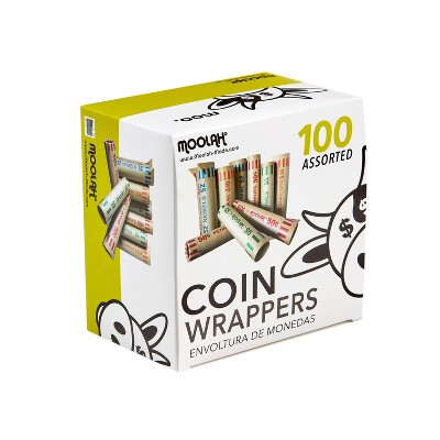 100ct Assorted Coin Wrappers - Moolah