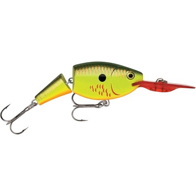 Rapala Jointed Shad Rap 04 Fishing Lure - Bleeding Hot Olive