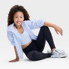 Girls' Racerback Sports Bra - All In Motion™ - 3 of 3