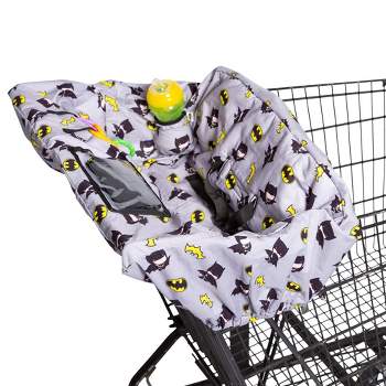 J.L. Childress DC Comics Shopping Cart & High Chair Cover for Baby to Toddler, Batman