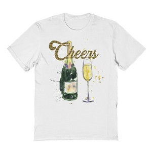 Rerun Island Men's Cheers 4 Short Sleeve Graphic Cotton T-Shirt - 1 of 1