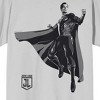 Justice League Movie Superman & Logo Adult Soft Gray Crew Neck Short Sleeve T-shirt - 2 of 3