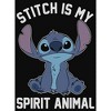 Juniors Womens Lilo & Stitch Experiment 626 Spirit Animal Racerback Tank Top - 2 of 4