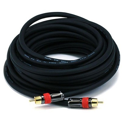 coax to rca subwoofer