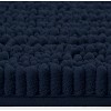 Home Mart Goods Navy Blue Soft Cozy Plush Chenille Contour Bath Mat Bathroom Rug - 2 of 3