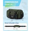Gym Bag for Men & Women, Sports Travel Duffel Bag Carry-on Bag, Lightweight Weekend Overnight Bag - 3 of 4