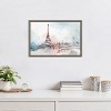 Amanti Art Blushing Paris (Eiffel Tower) by Isabelle Z Canvas Wall Art Print Framed 23 x 16-in. - image 4 of 4