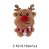 Unique Bargains Christmas Brooches Santa Claus Plush Red White 1 Pcs - 3 of 4