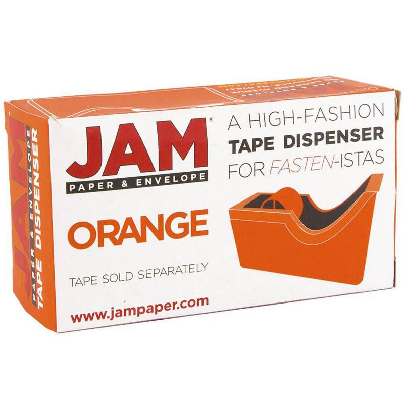 JAM Paper Colorful Desk Tape Dispensers - Orange, 5 of 6
