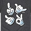 Boys' - Disney - Mickey Hand Emojis Short Sleeve Graphic T-Shirt - 2 of 4