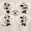 Women's - Disney - Minnie Mouse Heart Oversized Graphic T-Shirt - 2 of 4