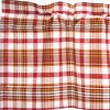 C&F Home Abingdon Plaid Red Valance Collection - 3 of 3