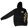 Mens MTV Classic Pocket Logo Hoodie With Sleeve and Back Print - 2 of 4