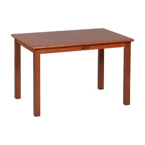 ECR4Kids 24in x 36in Rectangular Hardwood Table with 22in Legs - 1 of 4