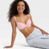 Women's Lightly Lined Pointelle Bra - Wild Fable™ - 3 of 4