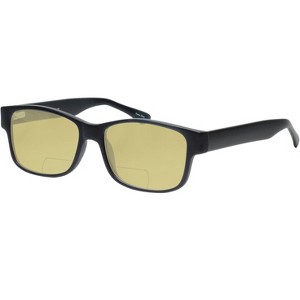 Enhance BIG&TALL EN4075 Mens Polarized Bi-Focal Sunglasses 41 Options Black 60mm Blue Mirror +1.00 - 1 of 1